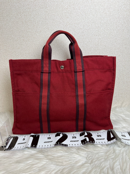 Hermes Bordeaux Tote Bags A-16814