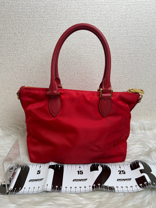 Prada Red Handle Bags A-16845