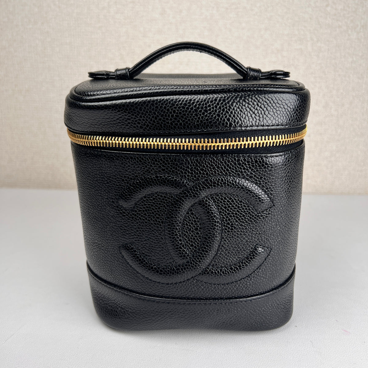Chanel Black Handle Bags A-16847