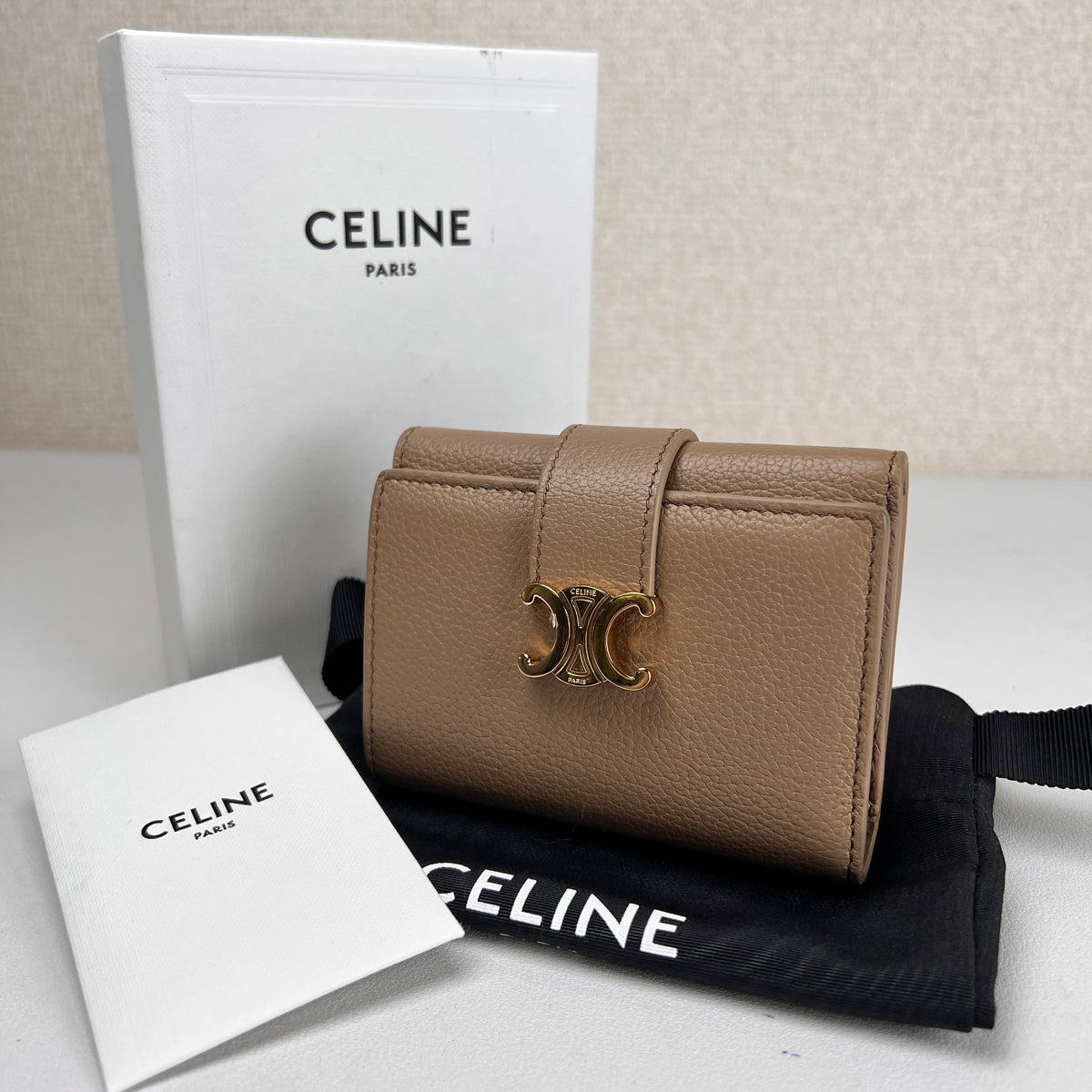 Celine Beige Wallets A-16862