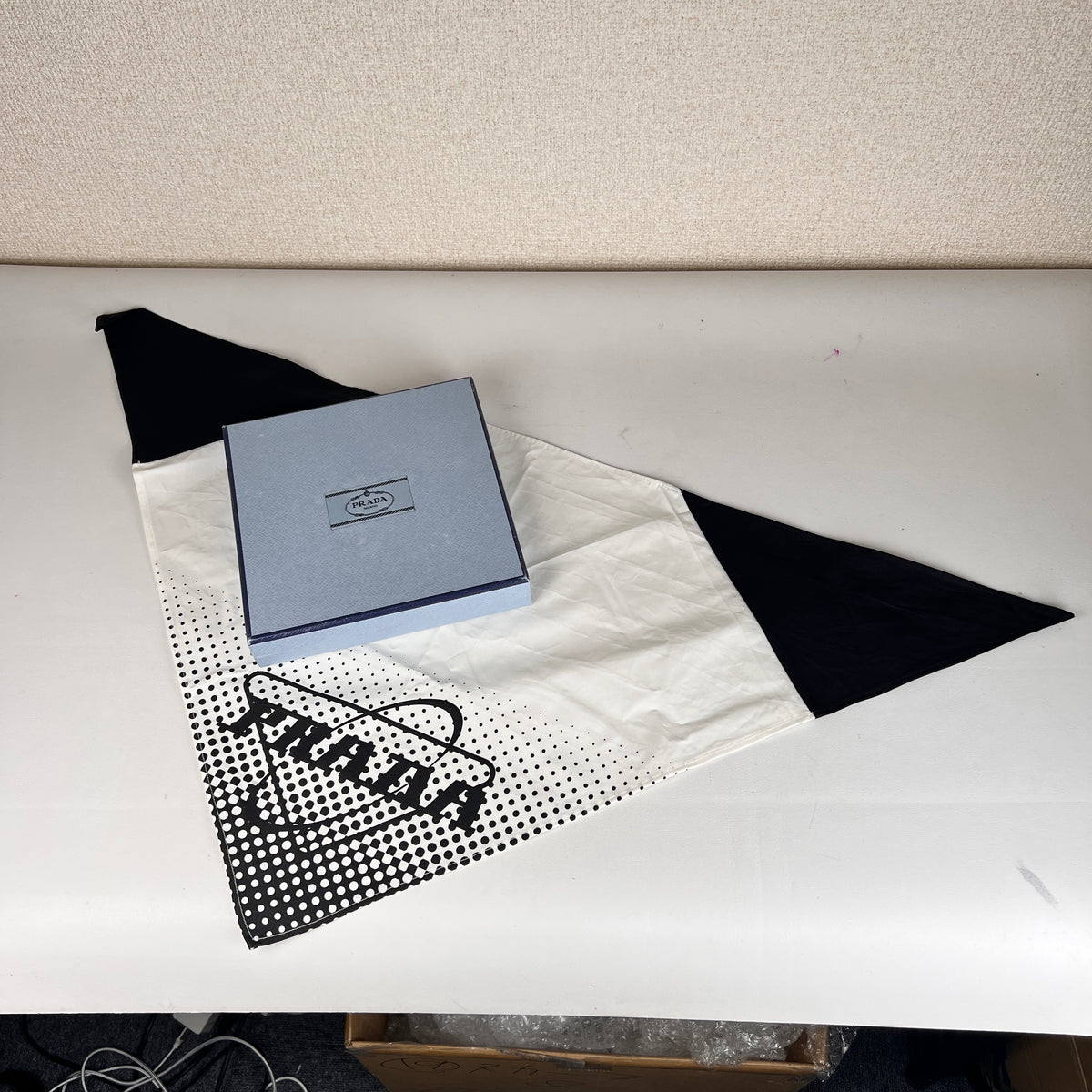Prada Black Scarves A-16894