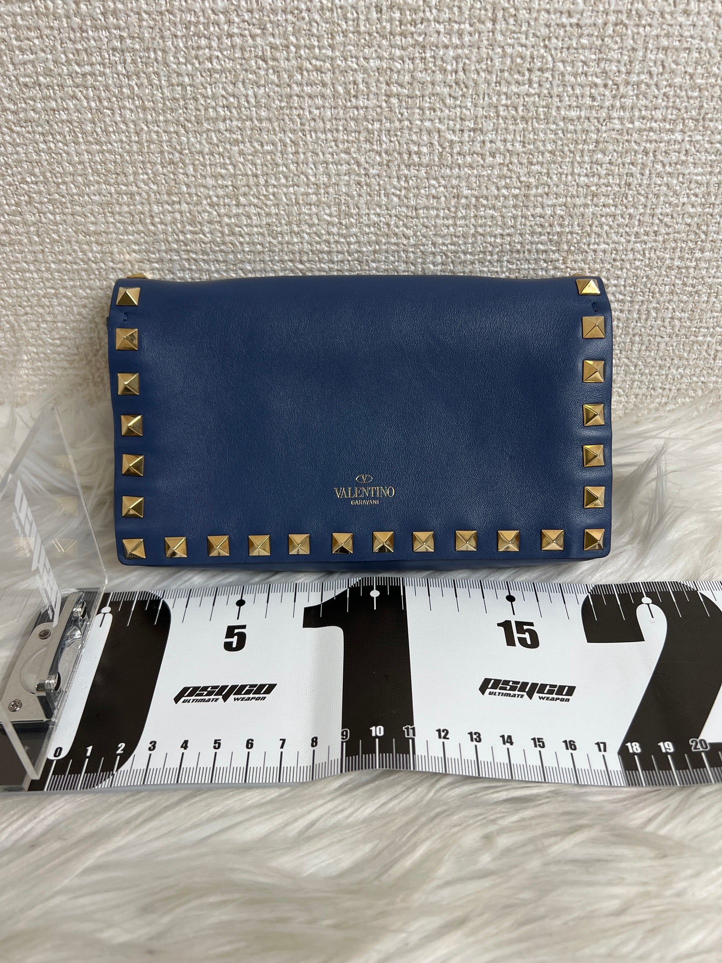 Valentino Blue Shoulder Bags A-16932