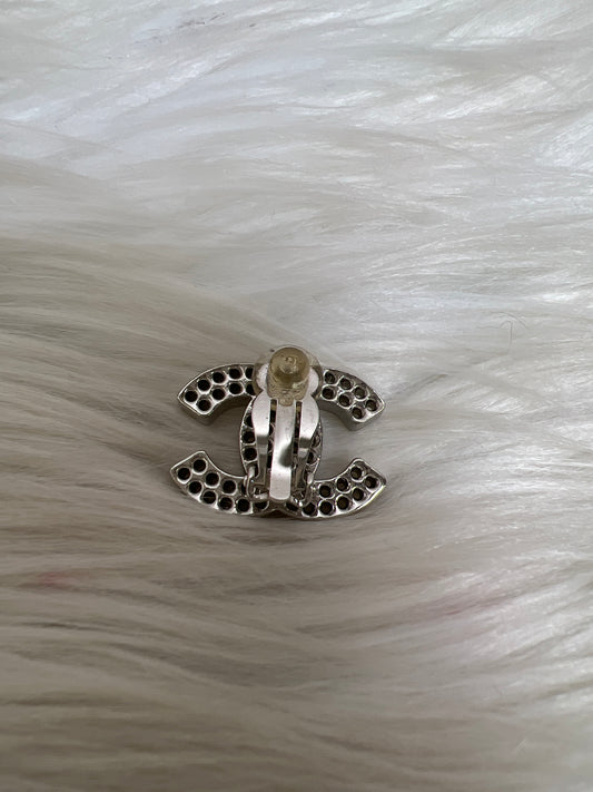 Chanel Silver Earrings A-17051