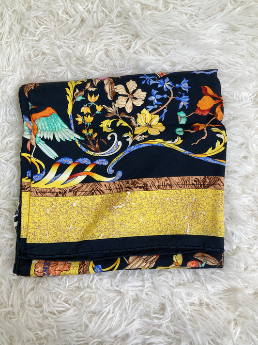 Hermes Navy Scarves A-17099