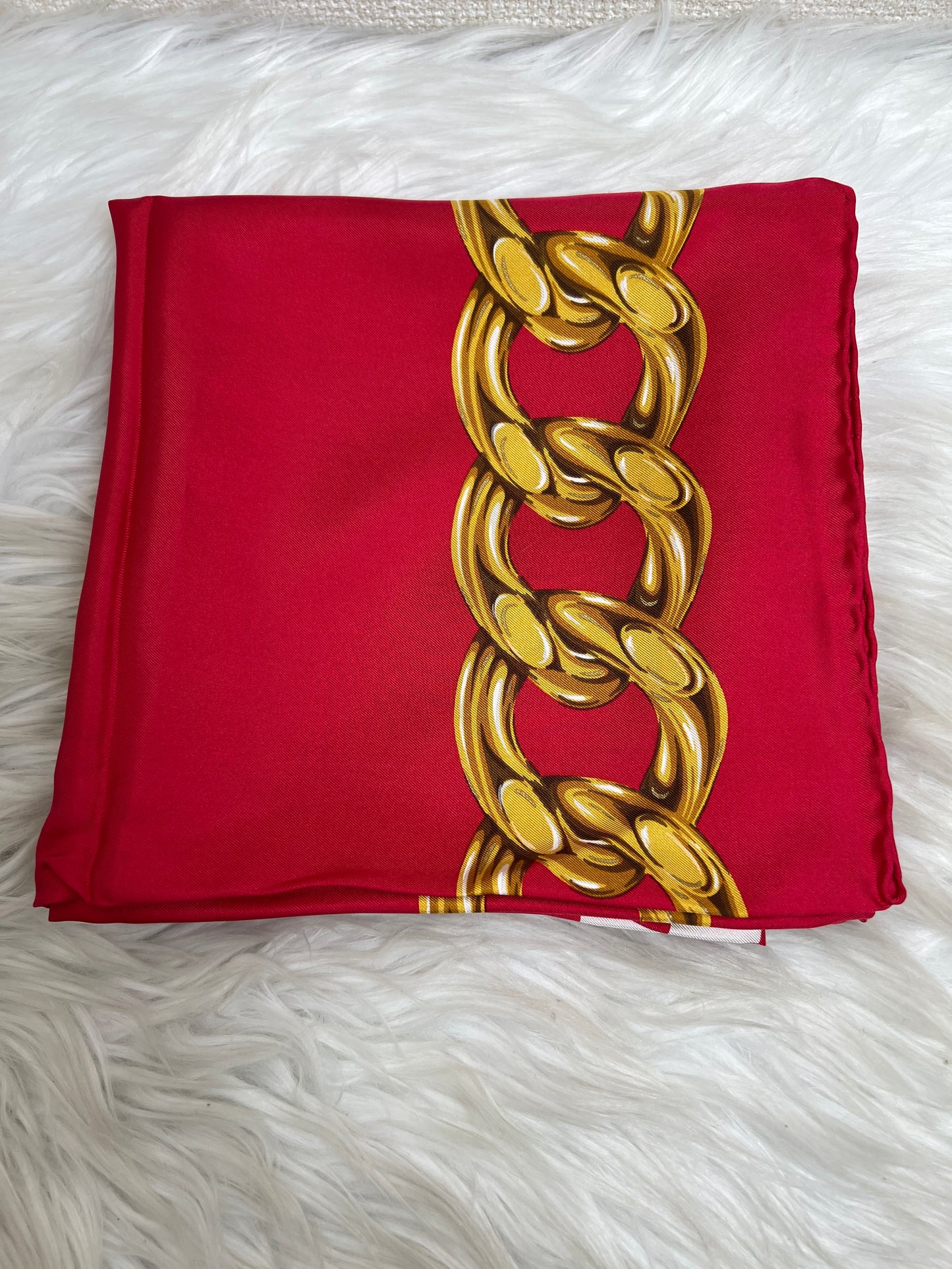 Chanel Red Scarves A-17102