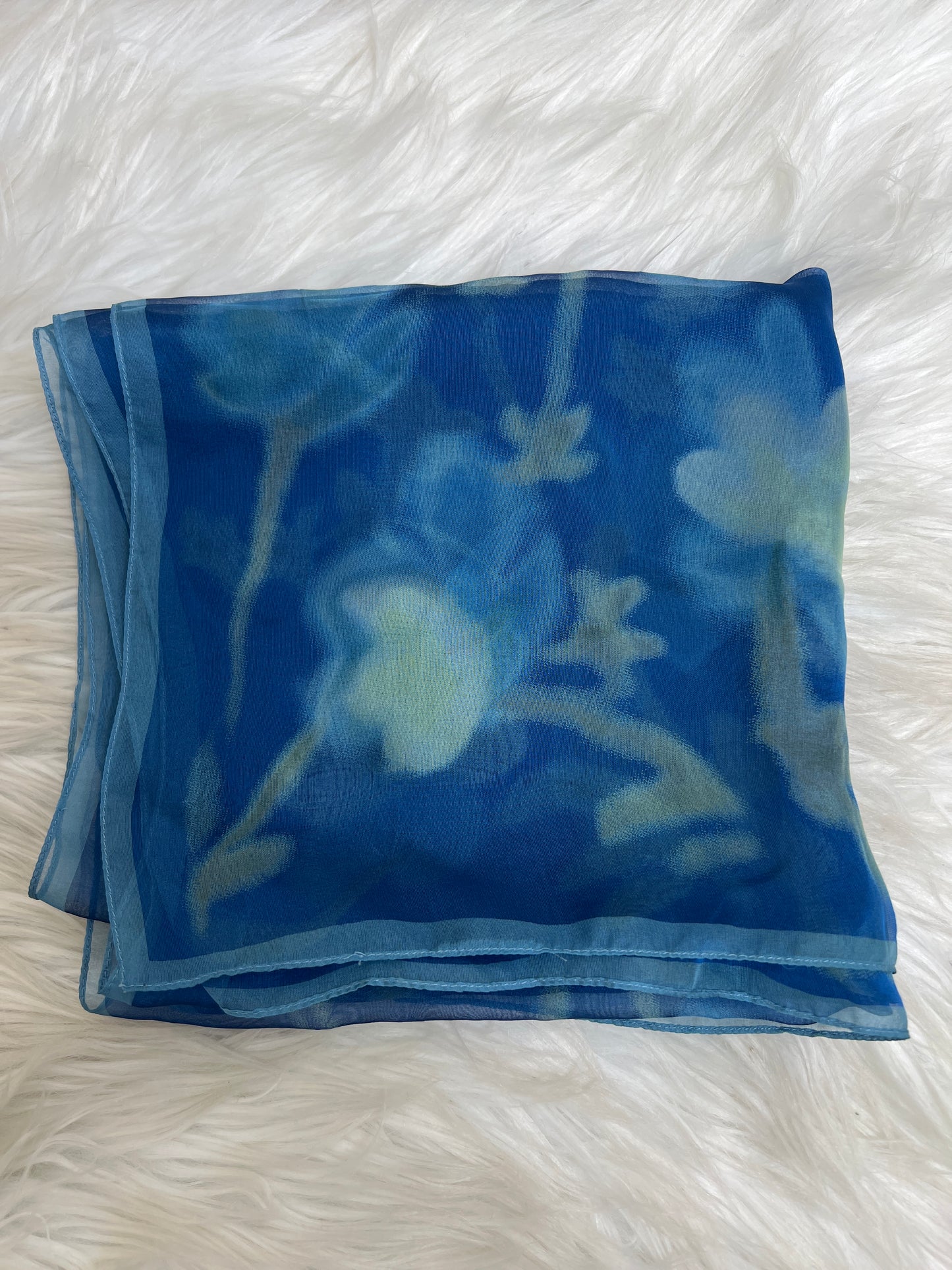 Celine Blue Scarves A-17121