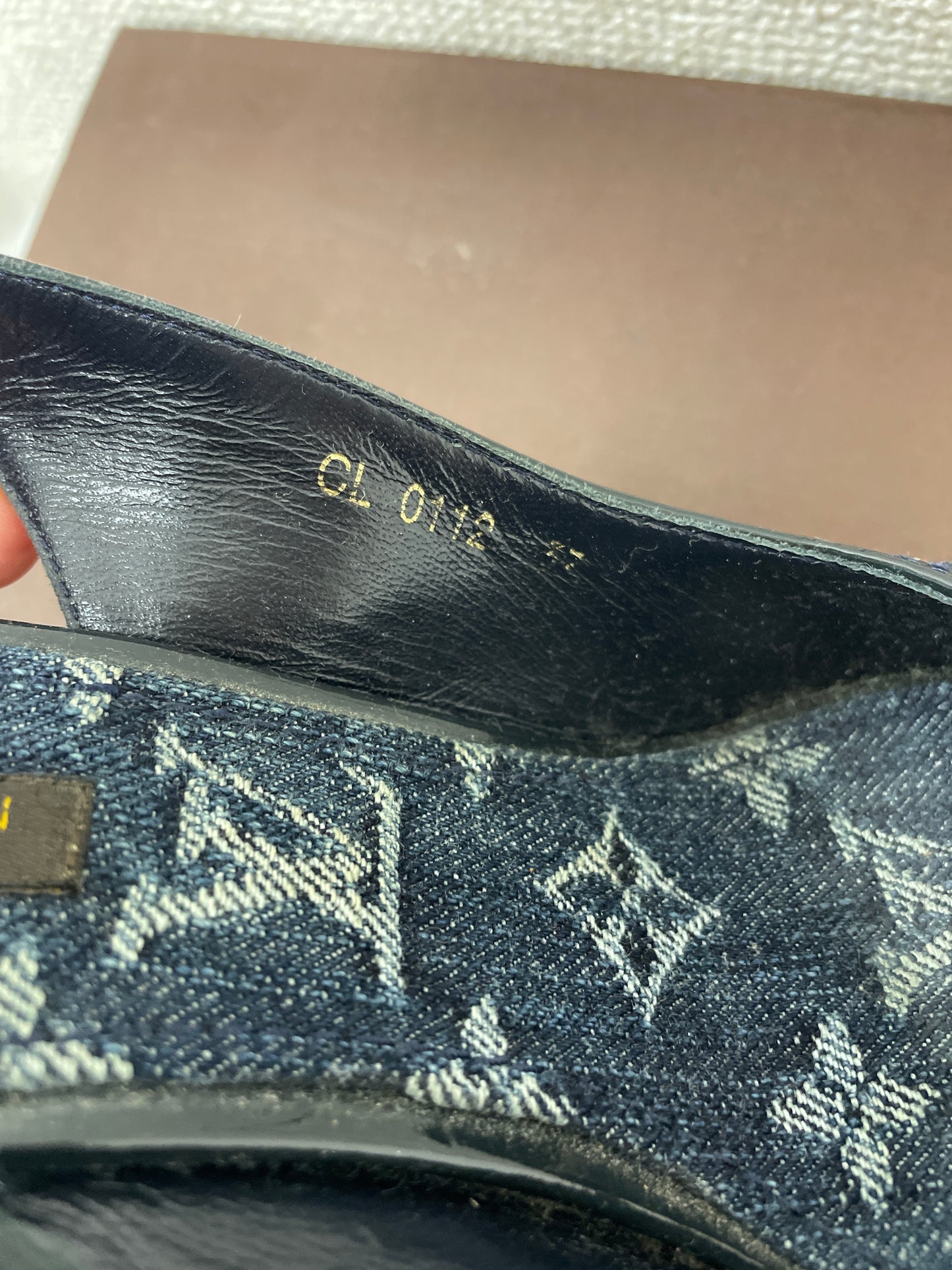 Louis Vuitton Blue Shoes A-17178