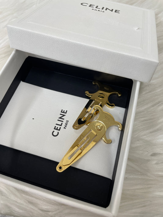 Celine Gold Small goods A-17189
