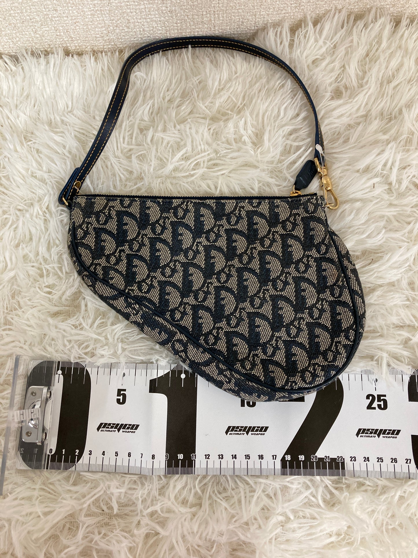 Dior Navy Handle Bags A-17233