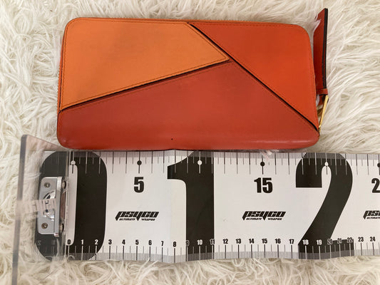 Loewe Orange Wallets A-17245