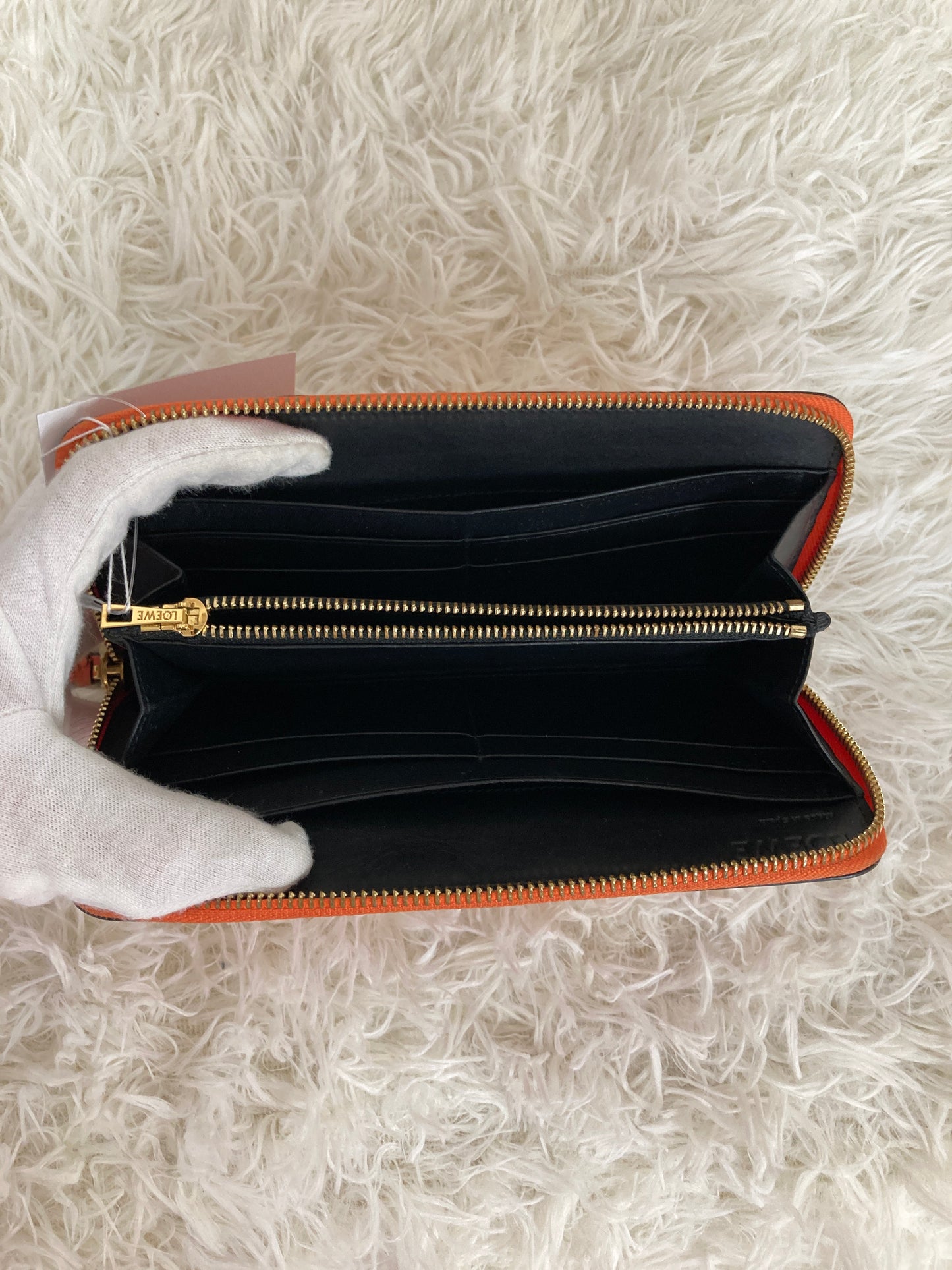 Loewe Orange Wallets A-17245