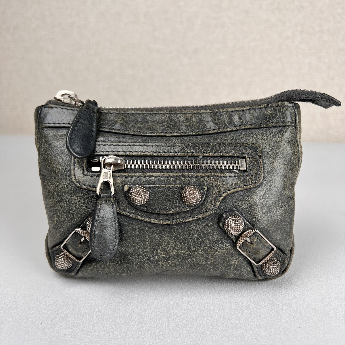 Balenciaga Gray Pouches A-17249