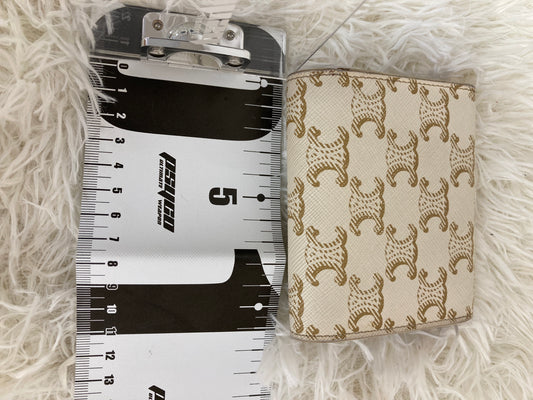 Celine White Wallets A-17258