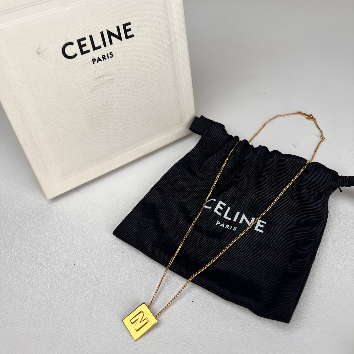Celine Gold Necklaces A-17280