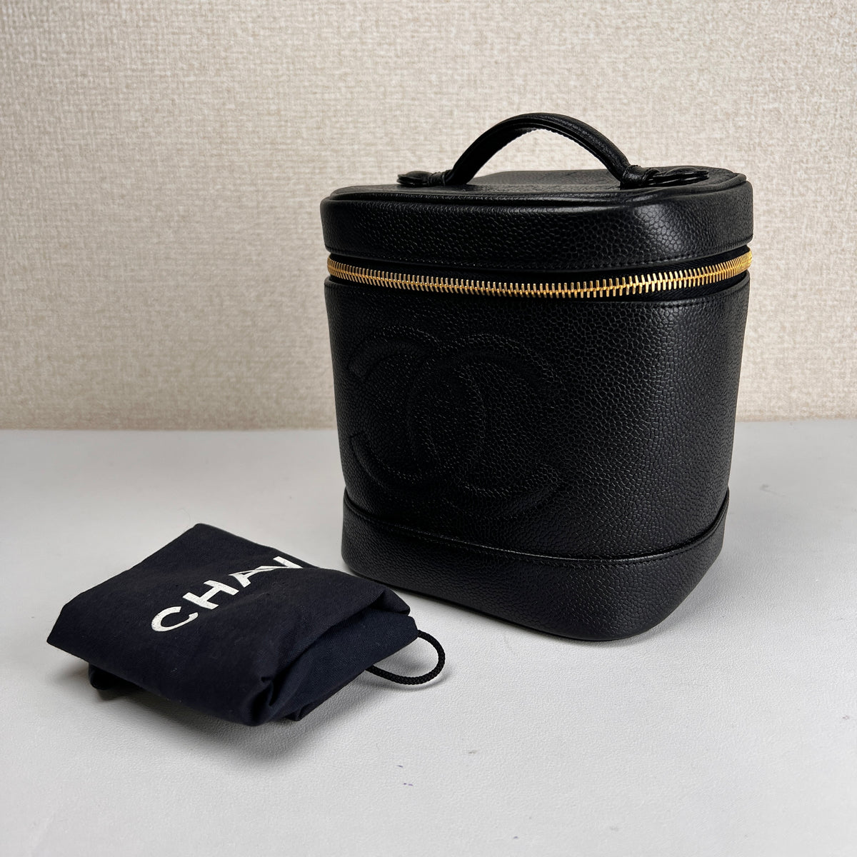 Chanel Black Handle Bags A-17298