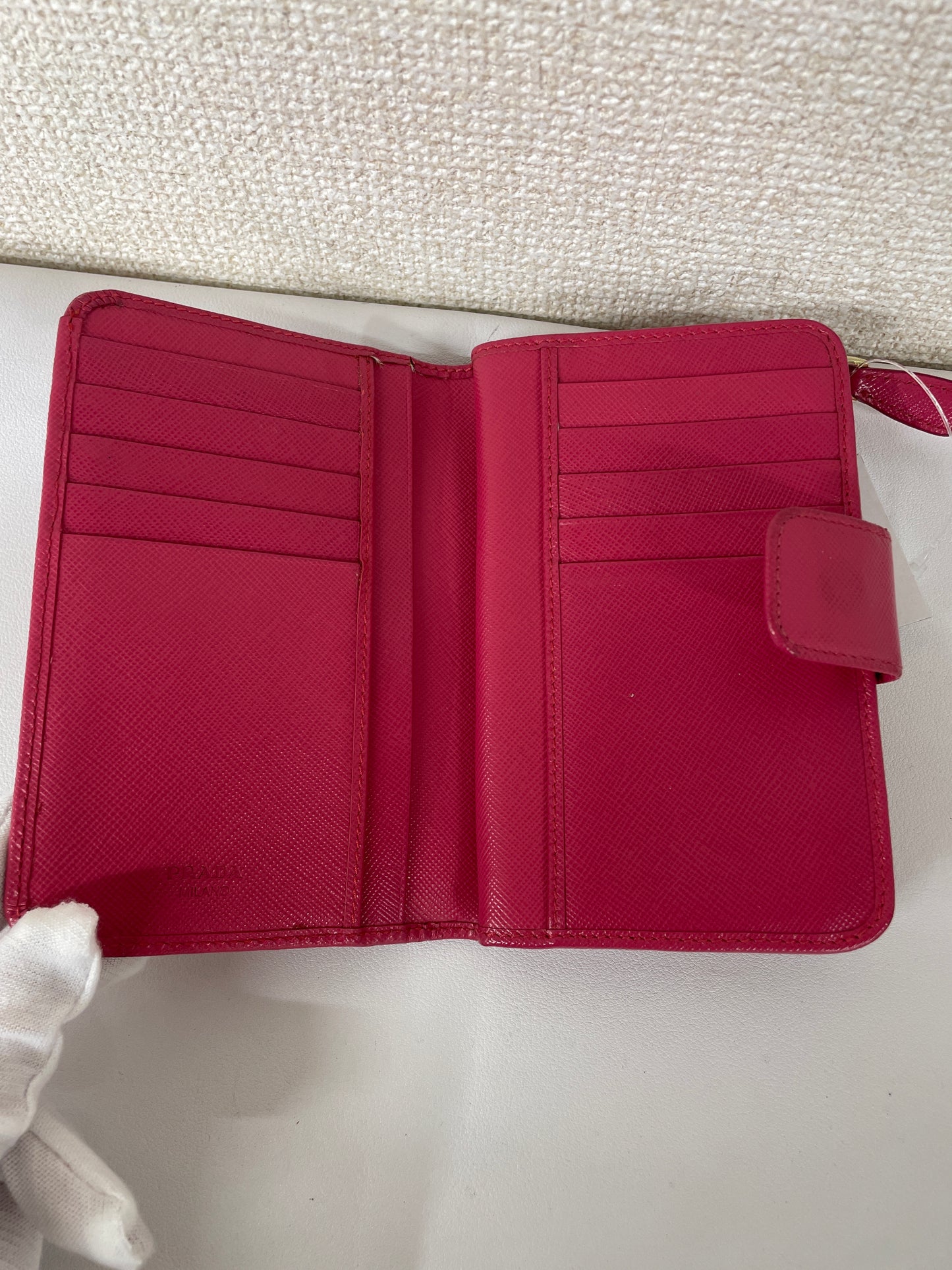 Prada Pink Wallets A-17410
