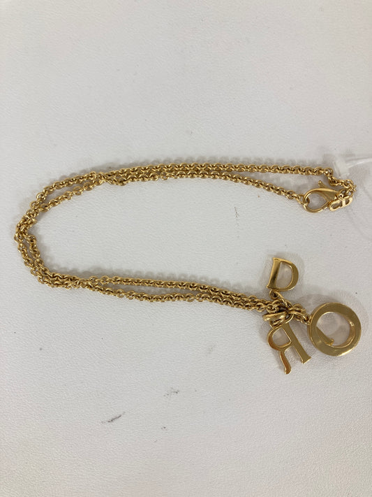 Dior Gold Necklaces A-17420
