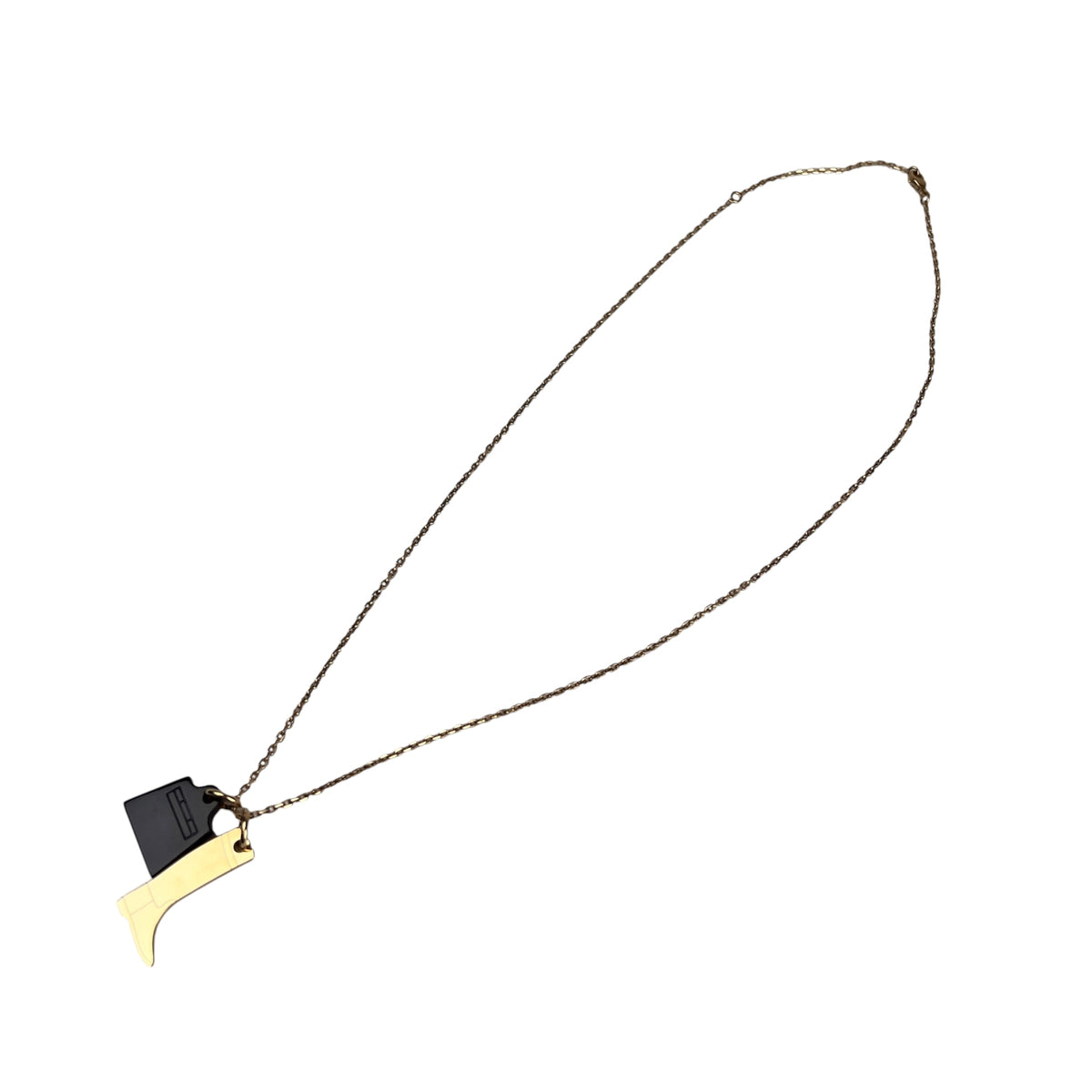 Hermes Gold Necklaces A-17459