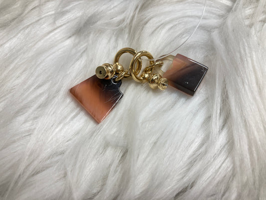 Hermes Orange Earrings A-17463