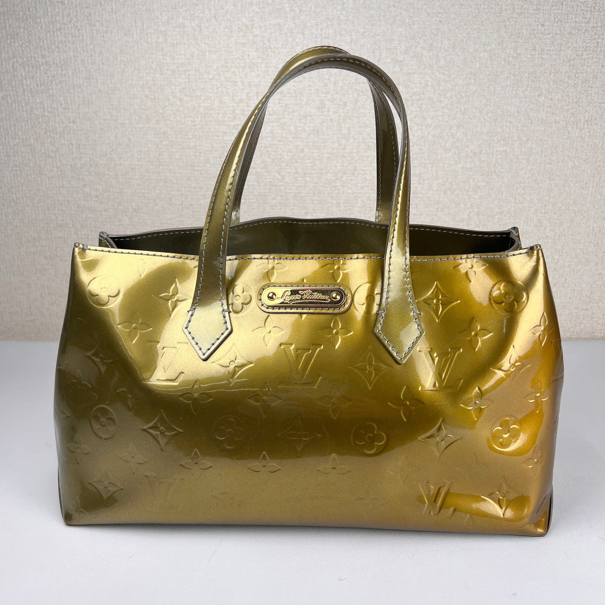 Louis Vuitton Green Handle Bags A-17479
