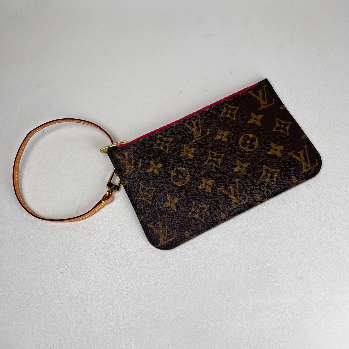 Louis Vuitton Brown Pouches A-17493