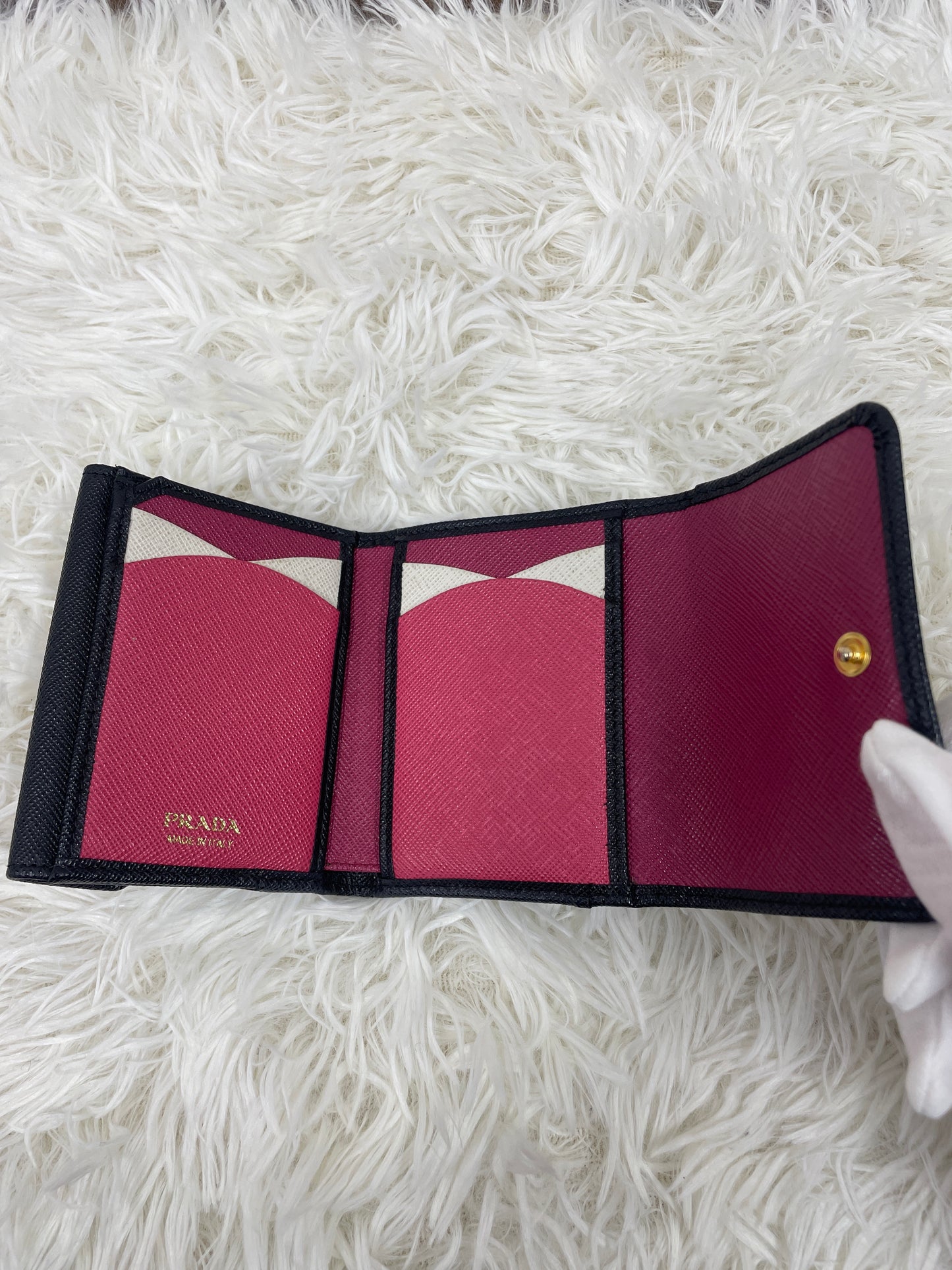 Prada Navy Wallets A-17496