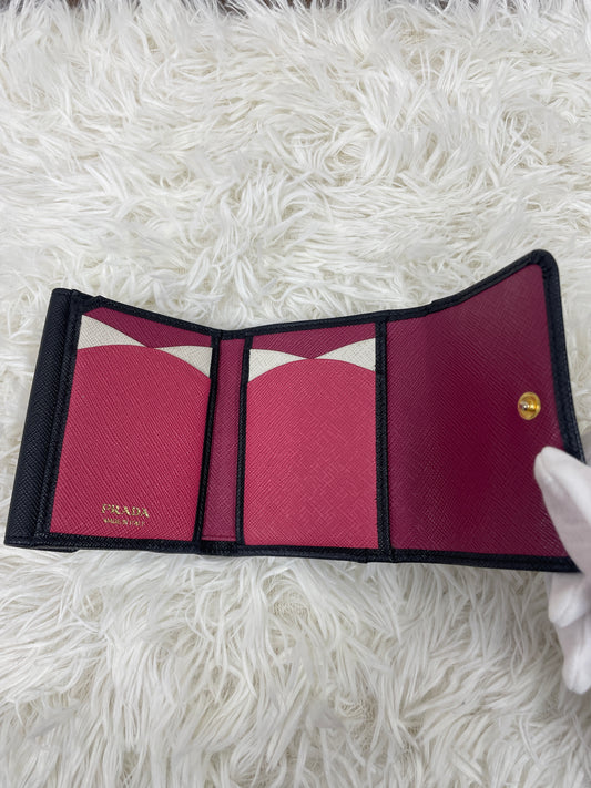 Prada Navy Wallets A-17496