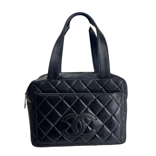 Chanel Black Handle Bags A-17537