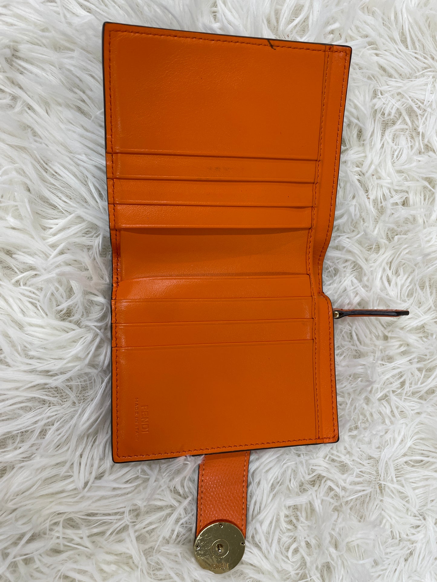 Fendi Orange Wallets A-17578