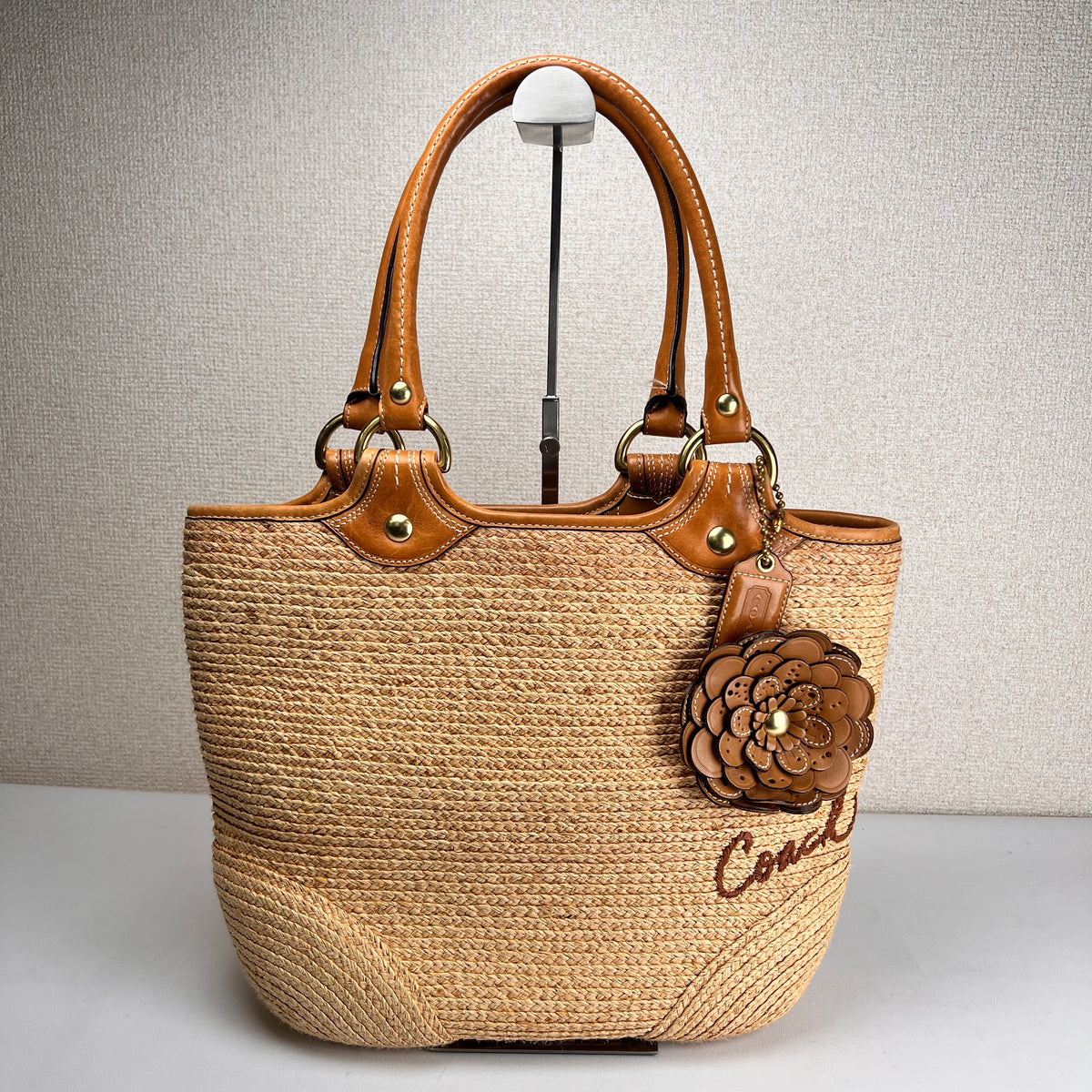 Coach Beige Tote Bags A-17597