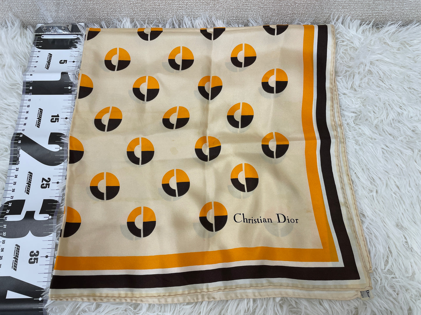 Dior Yellow Scarves A-17620