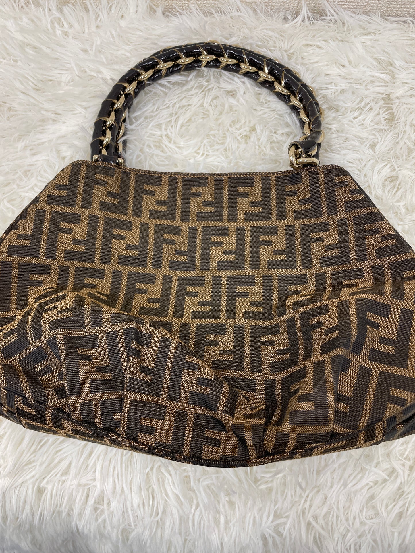Fendi Brown Handle Bags A-17648