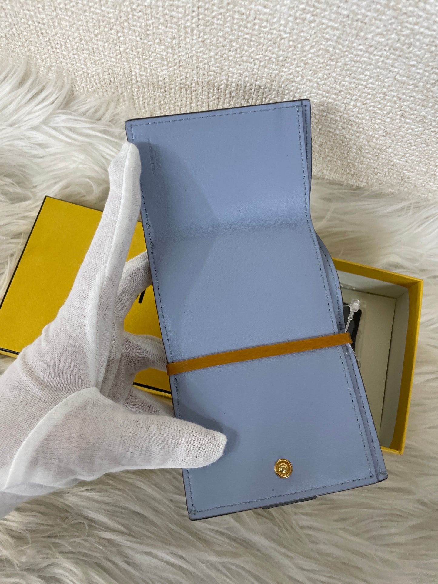 Fendi Blue Wallets A-17704