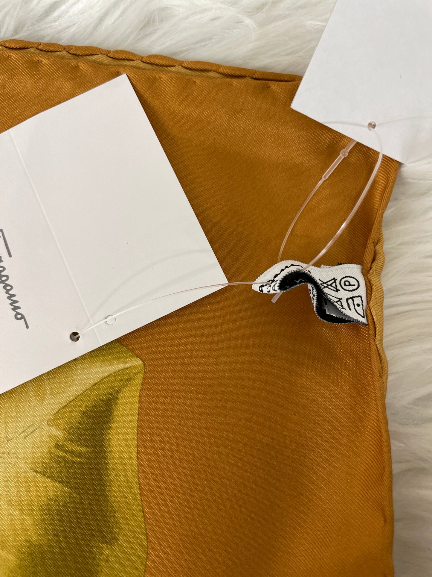 Ferragamo Yellow Scarves A-17712