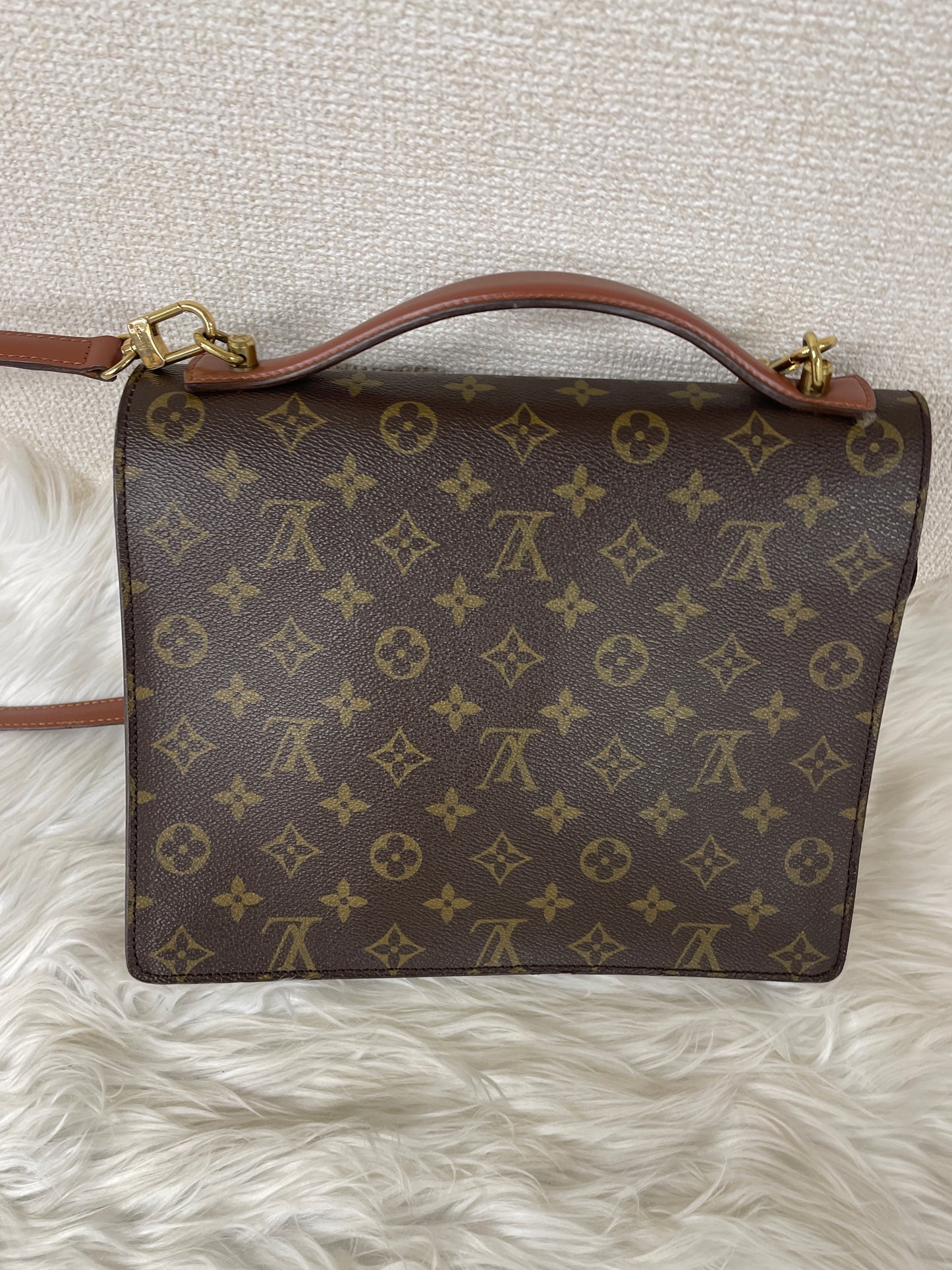 Louis Vuitton Brown Handle Bags A-17726