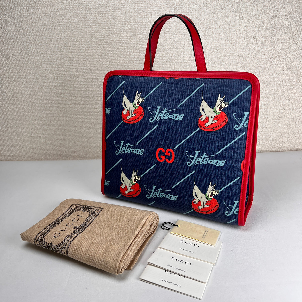 Gucci Navy Tote Bags A-17742
