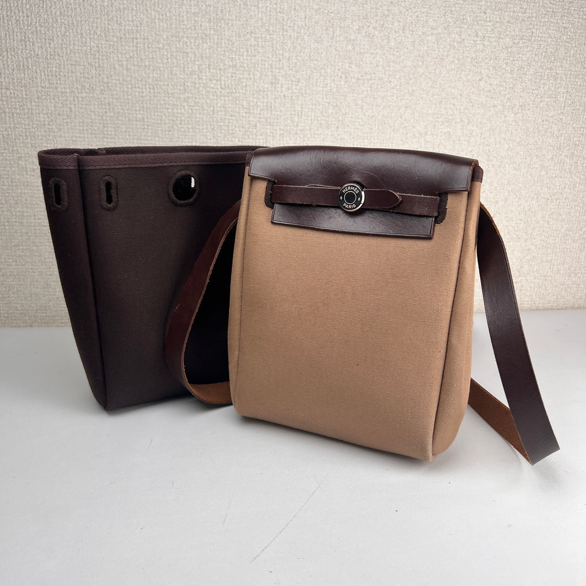 Hermes Beige Handle Bags A-17799