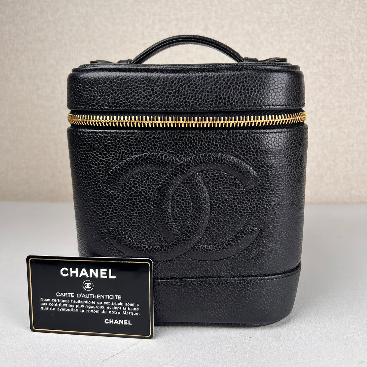 Chanel Black Handle Bags A-17805