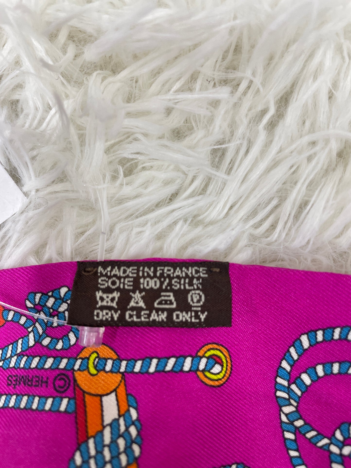Hermes Pink Scarves A-17842