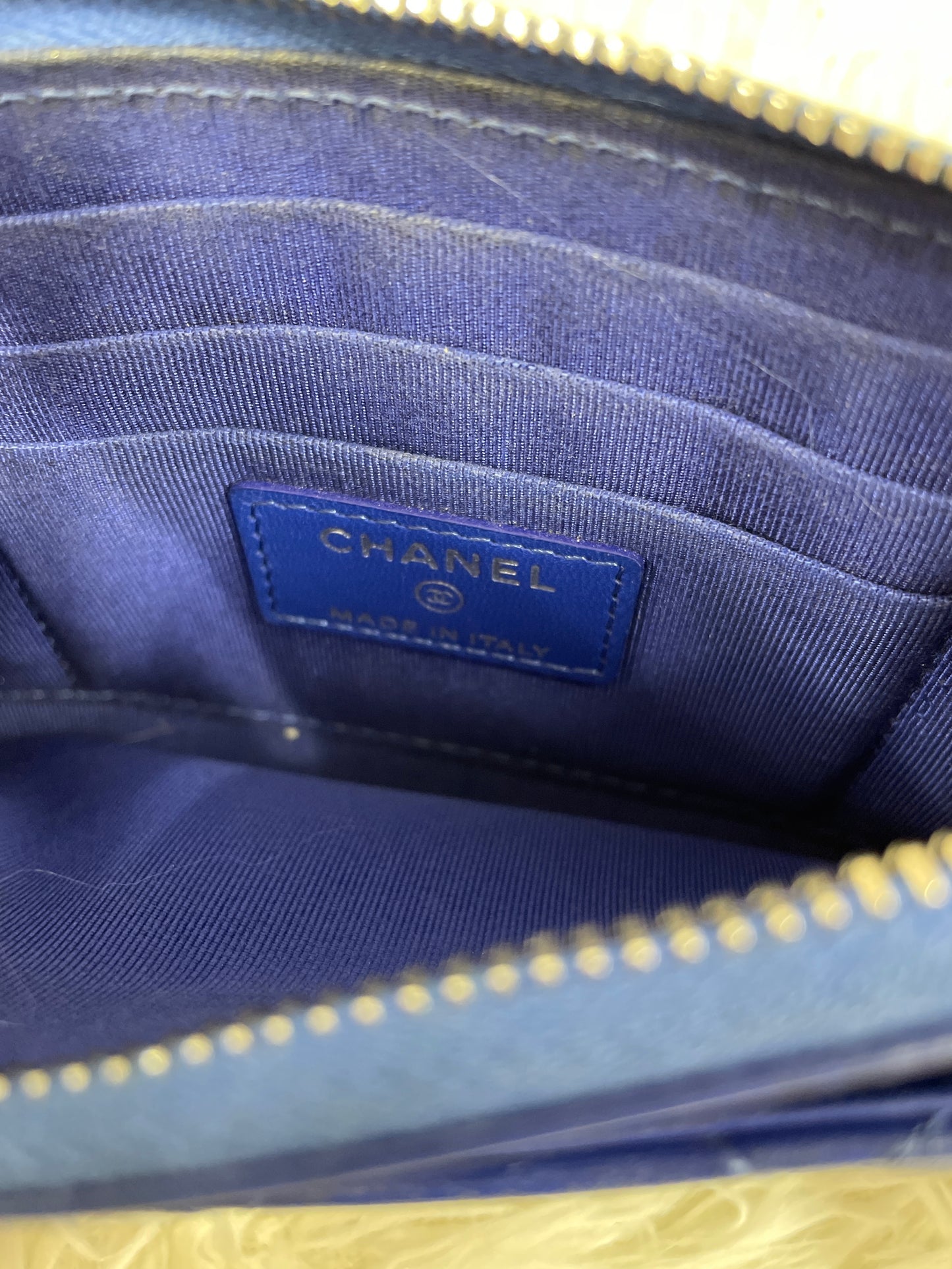 Chanel Blue Wallets A-17861
