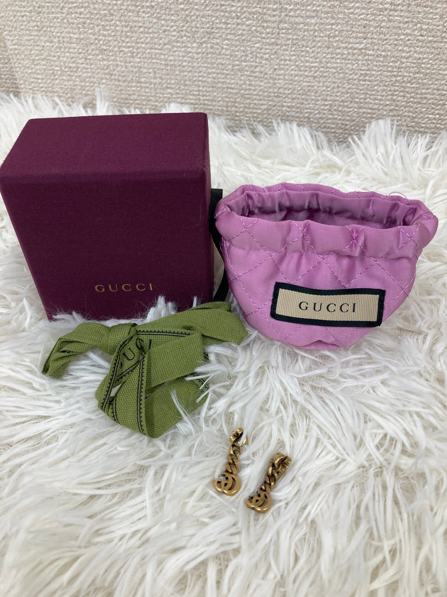 Gucci Gold Earrings A-17908
