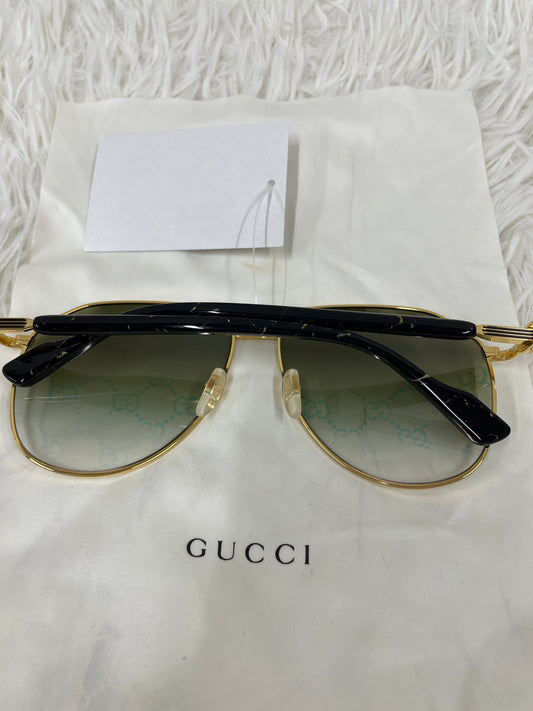 Gucci Gold Sunglasses A-17909