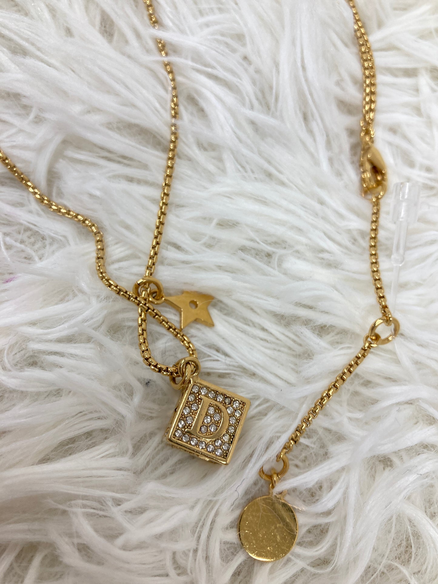 Dior Gold Necklaces A-17929