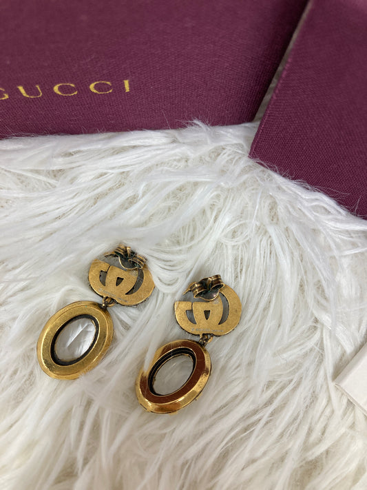 Gucci Gold Earrings A-17938