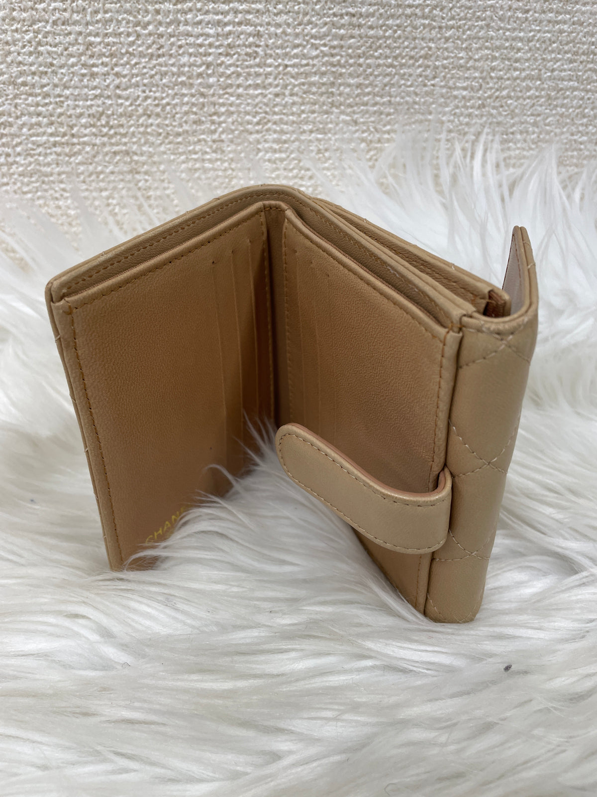Chanel Beige Wallets A-17982