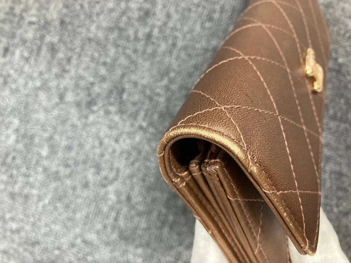 Chanel Brown Wallets A-17997