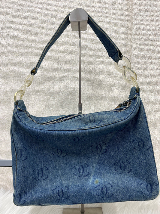 Chanel Blue Handle Bags A-18042