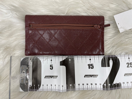 Chanel Bordeaux Wallets A-18043