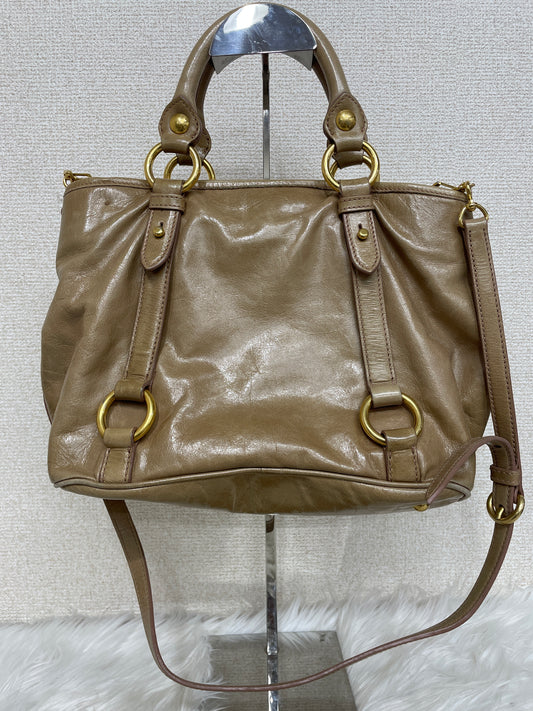 Miu Miu Beige Handle Bags A-18110