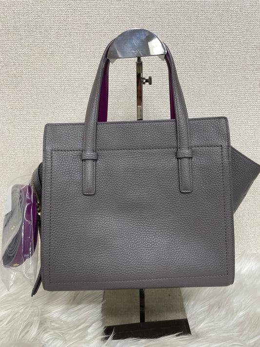 Ferragamo Gray Handle Bags A-18152